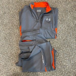 Under armor running suit
